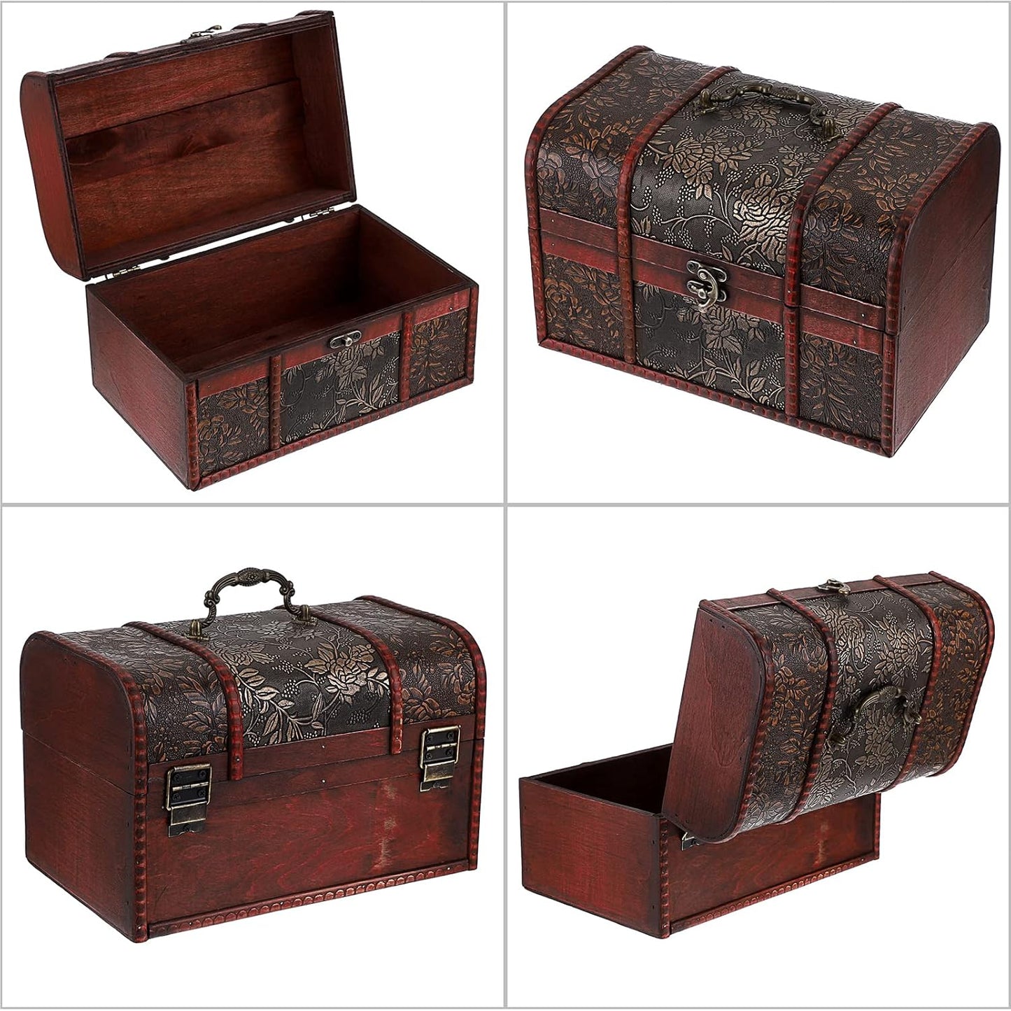 Vintage Treasure Chest / Large