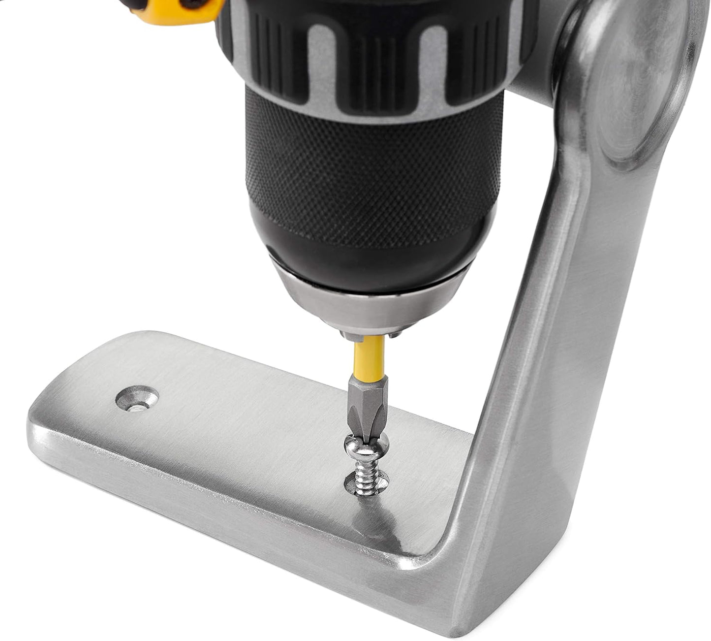 OXO Good Grips Steady Mounted Paper Towel Holder | Under Cabinet Paper Towel Holder, One-Handed Tear, Fits Any Size
