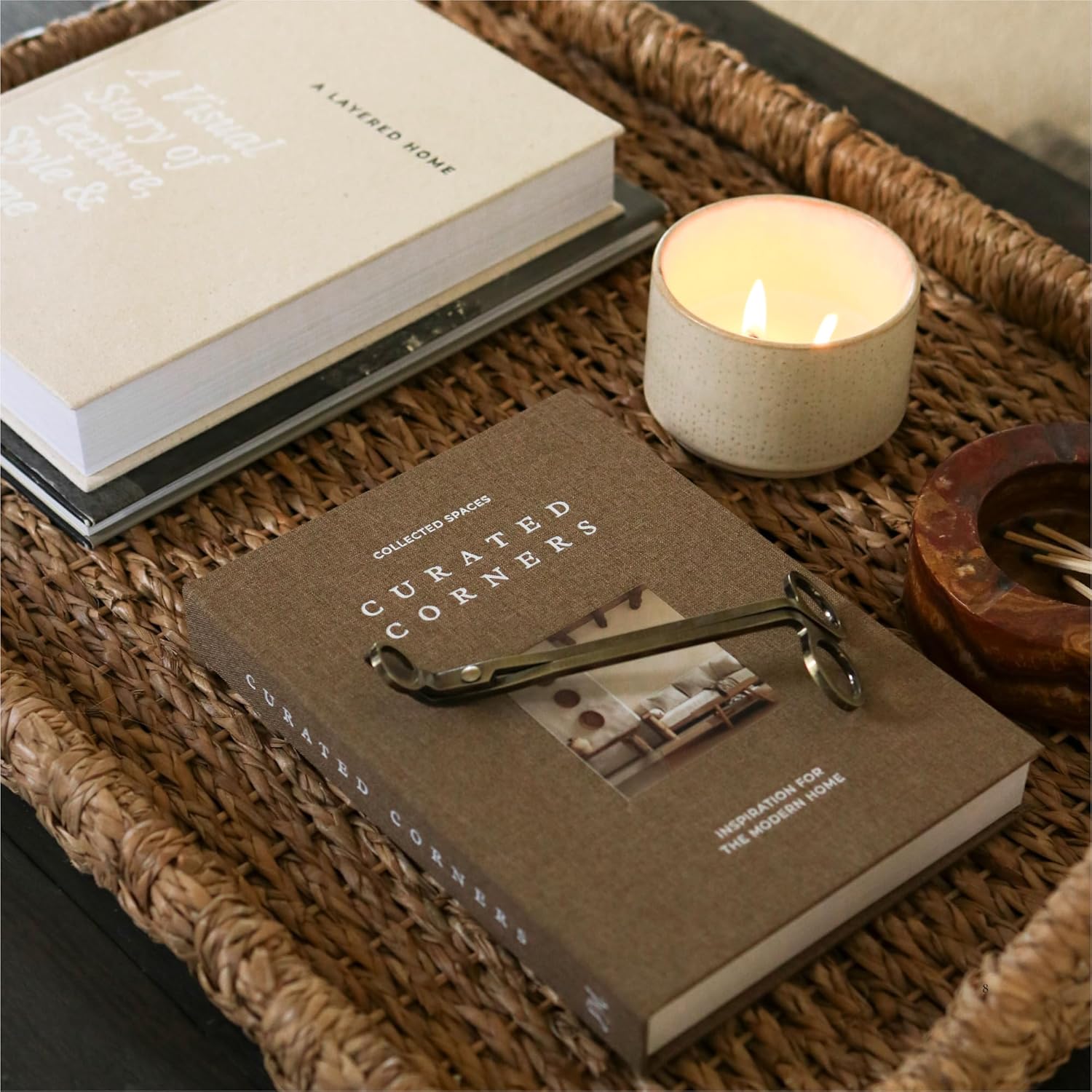 Faux Book Box / 2 Linen Fake Books for Decorating Bookshelf
