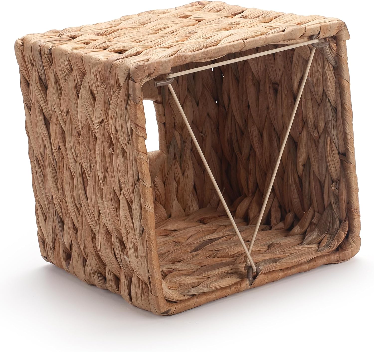 Rattan Tissue Box Holder -Boho Decorative Woven Facial Tissue Holder on Table and Bathroom / Natural