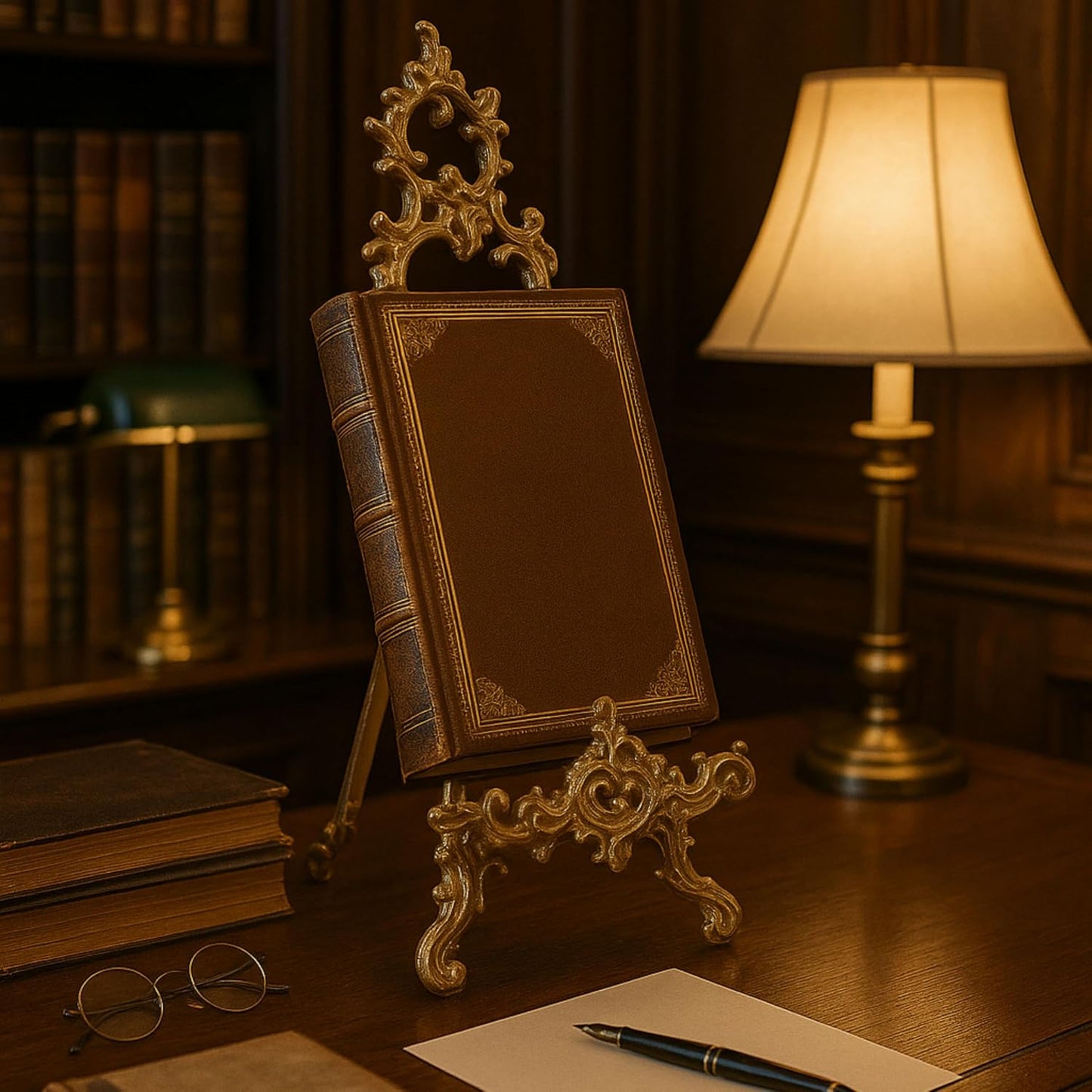 Brass Easel Display Stands for Art Deco, Paintings, Pictures, Decorative Plates, Wedding Signs, Menu Stand, Home Decor