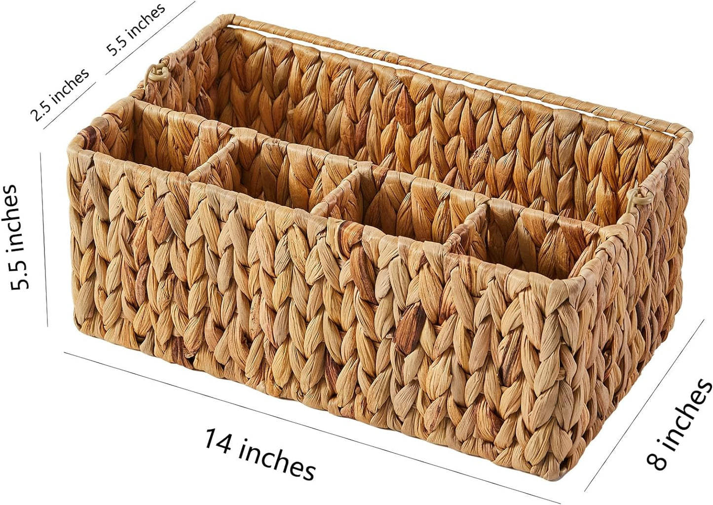 Utensil Basket / Cutlery Holder / Water Hyacinth