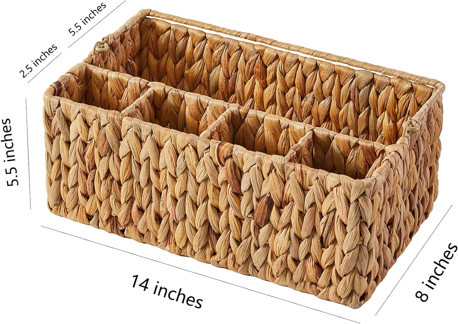 Utensil Basket / Cutlery Holder / Water Hyacinth