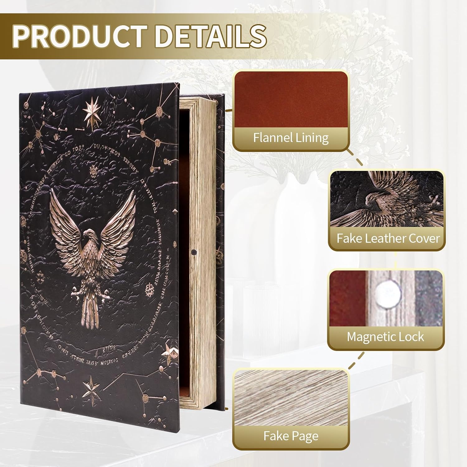 Decorative Book Box / M/EAGLE