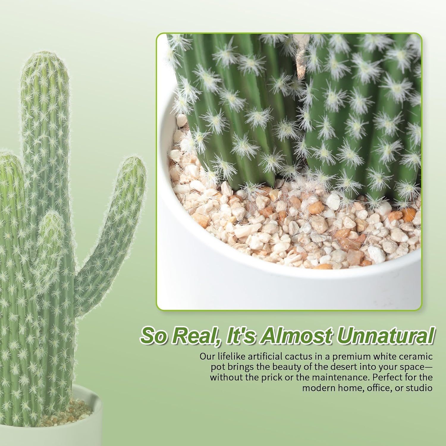Artificial Cactus Plants / 15.35in