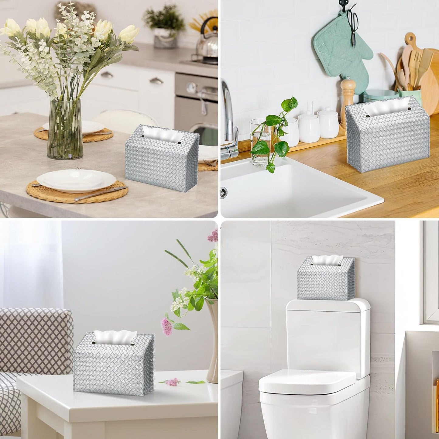 Versatile for Countertops and Towel Racks / Silver