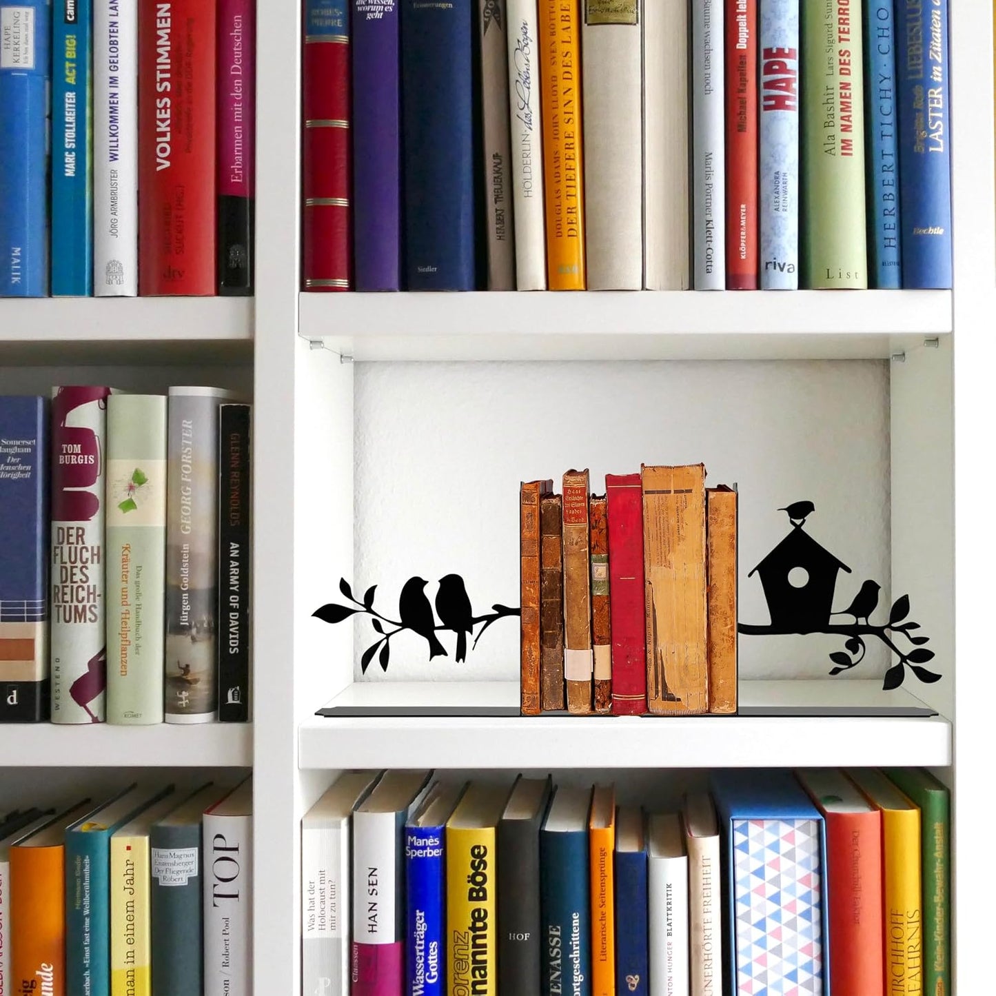 Metal Bookends / Decorative Book Ends