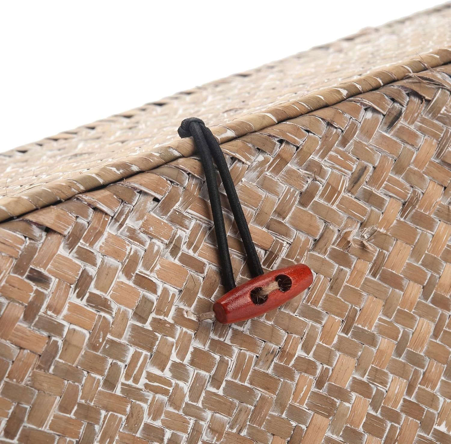 Seagrass Tank Basket / Whitewash