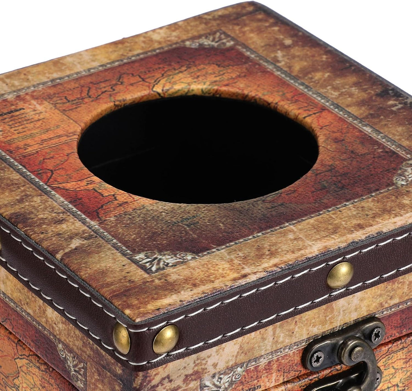 Wooden Aesthetic Tissue Box Cover