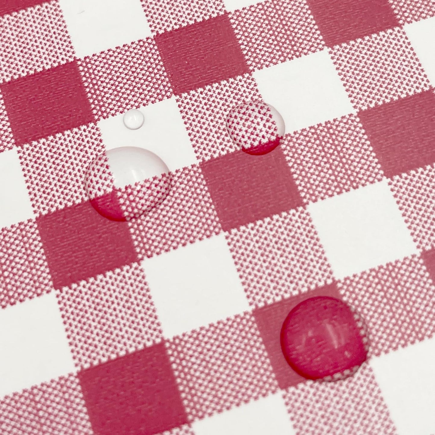 Wallpaper Roll Holiday Checker Peel and Stick Wall Tabletops Backsplash Vinyl / 393.7 x 17.7 / Red