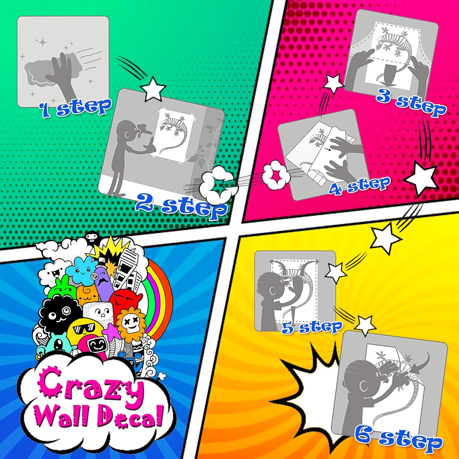 Removable Wall Stickers / Custom Wall Stickers Decals
