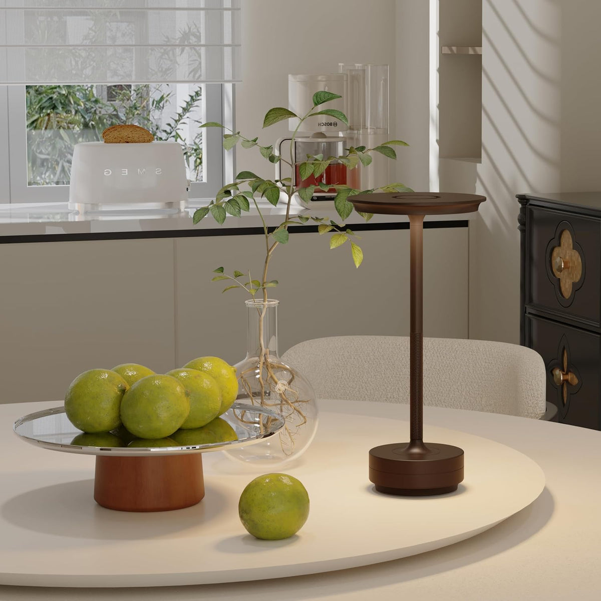 Cordless Table Lamp,USB Portable Rechargeable 5000mAh | Outdoor LED Table Light,3 Levels of Brightness Infinitely Touch