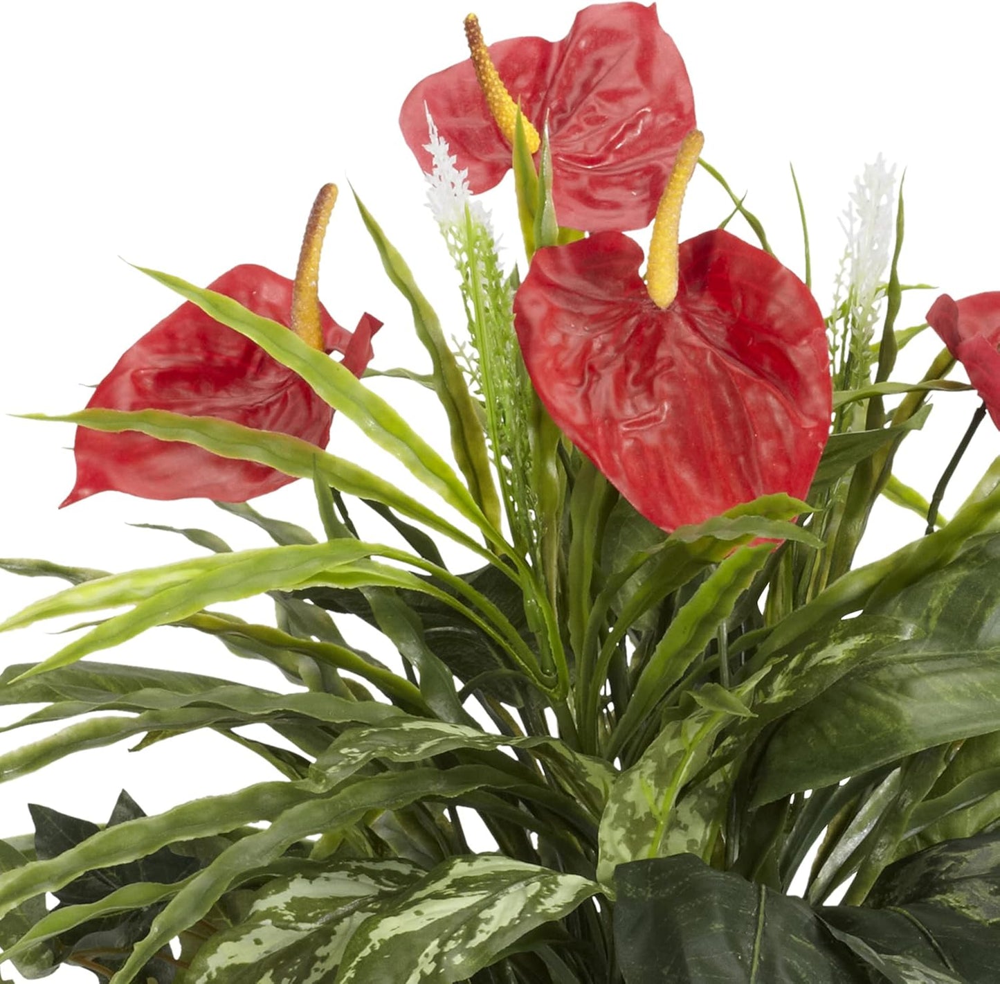Decorative Vase Silk Plant
