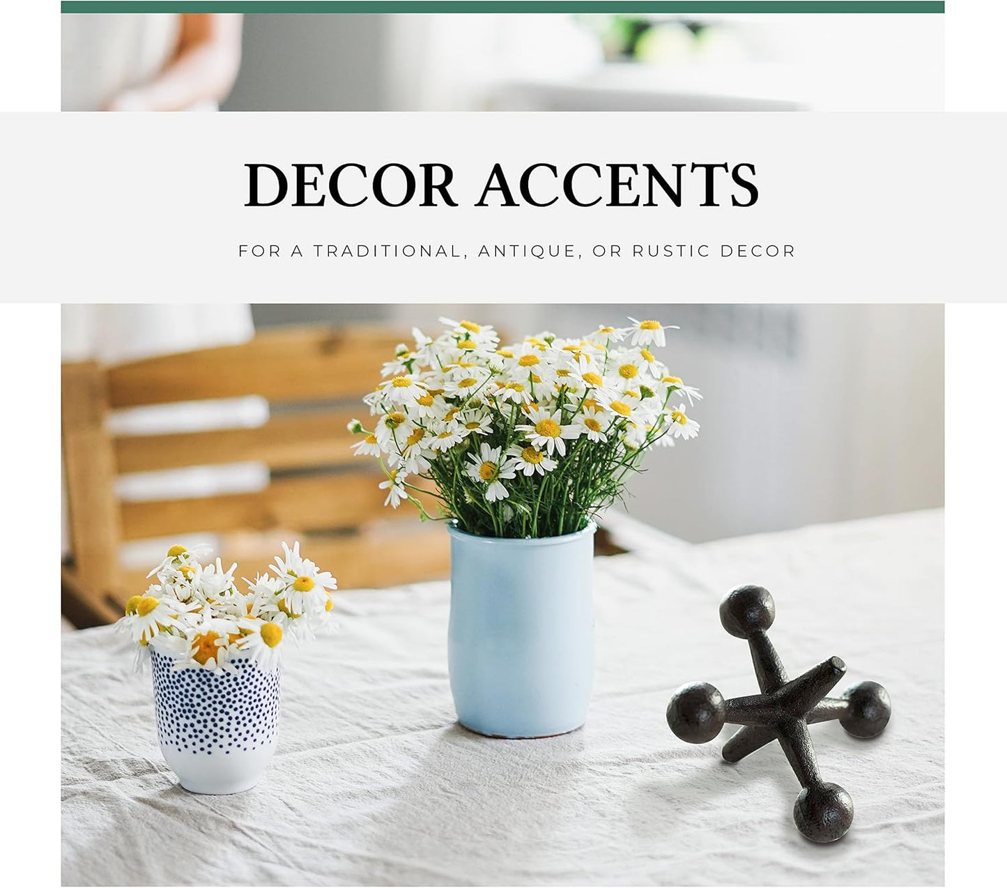 Shelf Decor Accents / Black