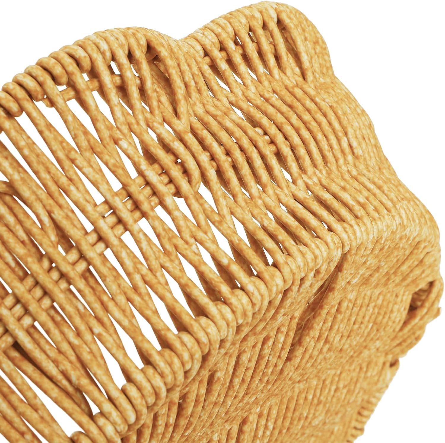 Poly Wicker Bread Baskets / Set of 3