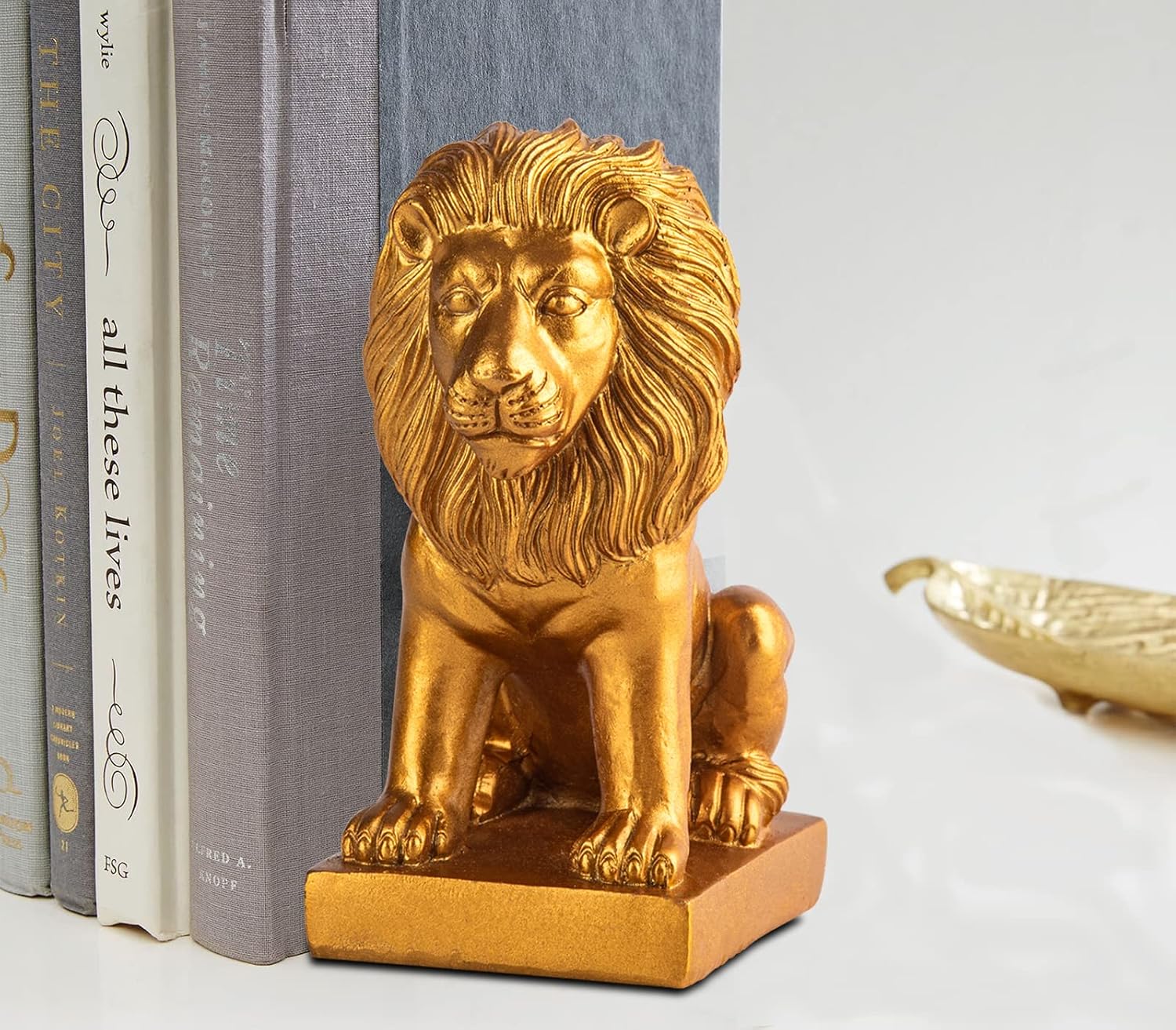 Lion Book Ends
