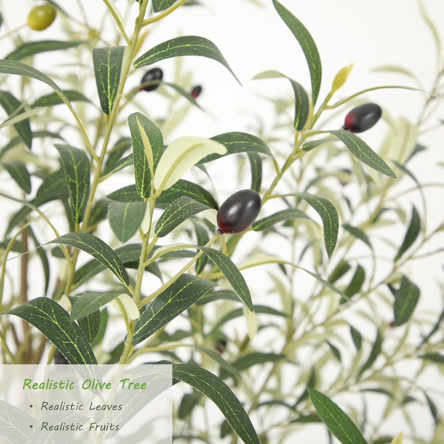 Super Full Faux Olive Tree / 7ft / 7 Inch