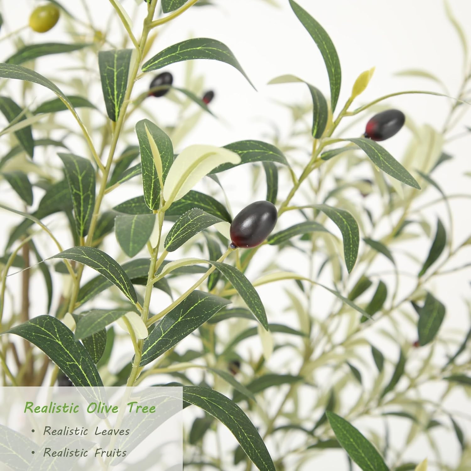 Super Full Faux Olive Tree / 7ft / 7 Inch