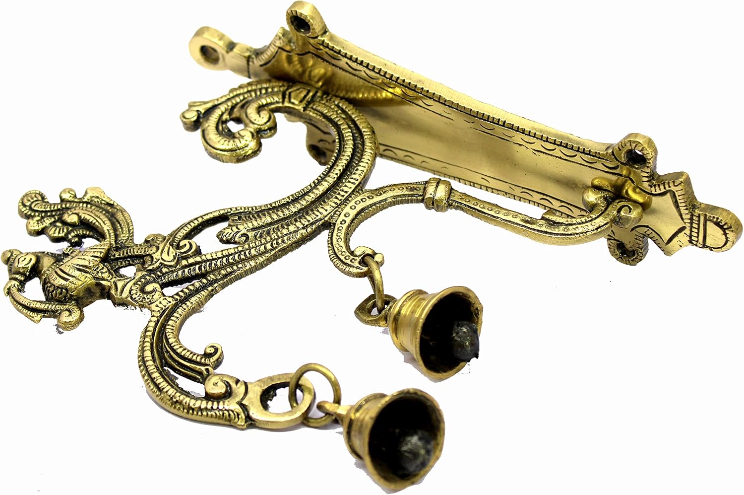 Brass Wall Bracket Wall Hanger for Hanging Diya Lamp / 8.5" Inches