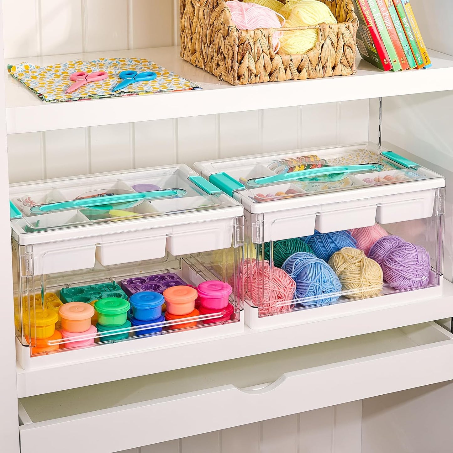 Art Supply Organizers / Clear