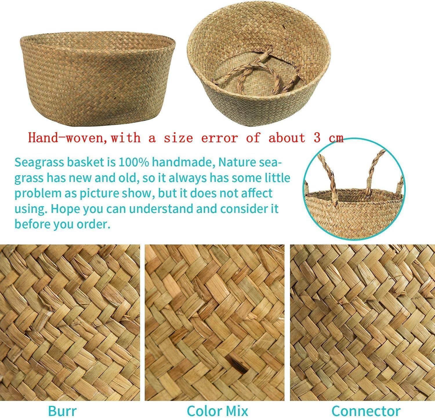 Seagrass Belly Basket / M / Set of 2