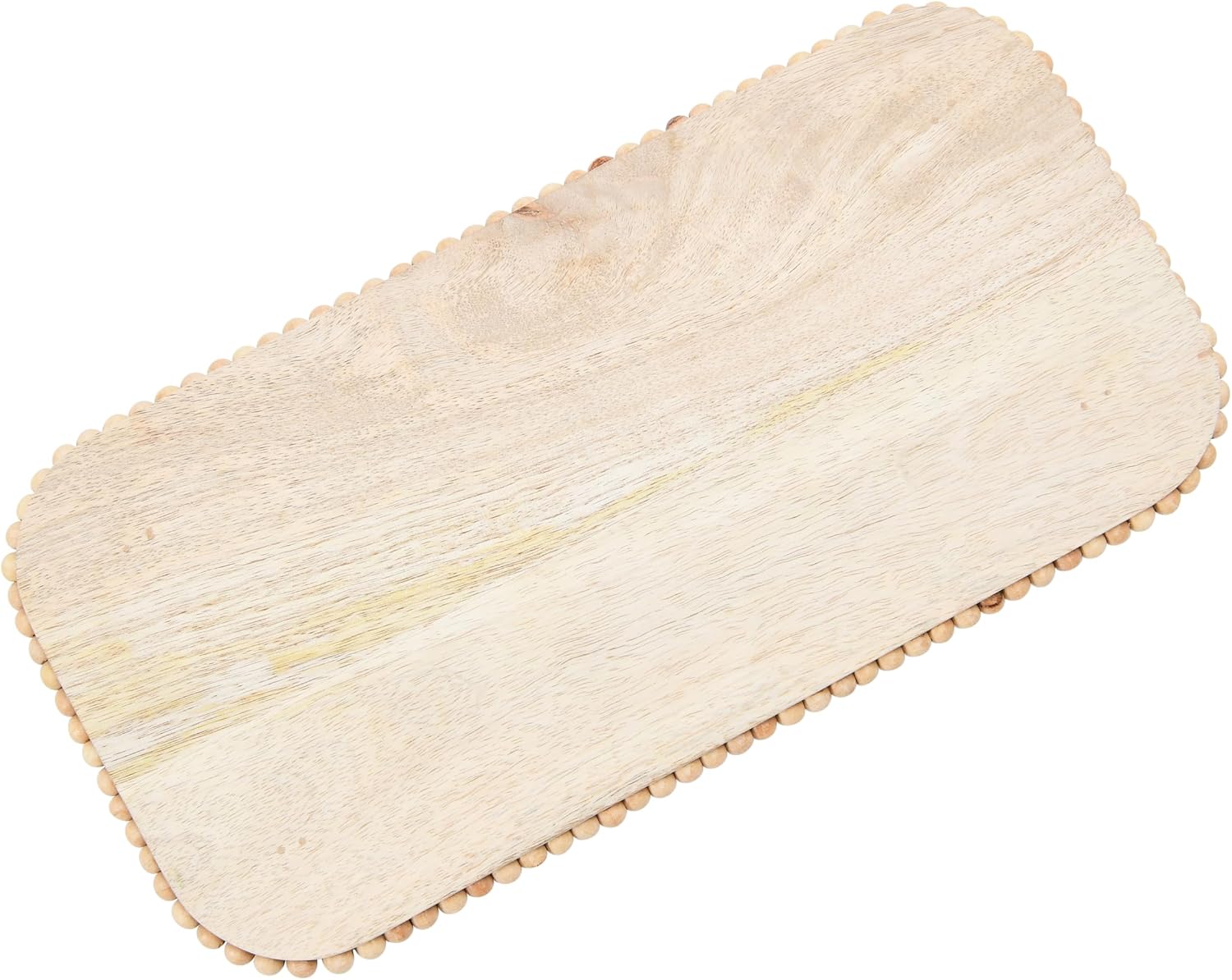 Modern Footed Serving Tray/Decorative Wood Pedestal for Dessert Table / Natural
