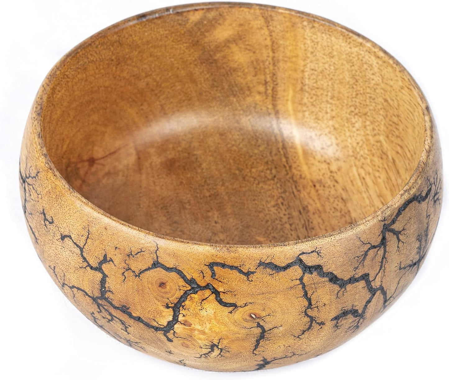Fractal Burn Wood Bowl