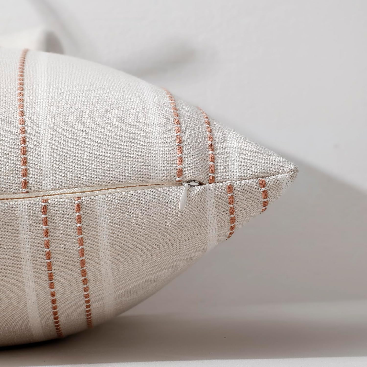 Throw Pillow Covers Pillow Covers Farmhouse Decorative Pillows Textured / Camel / 20 x 20 / Set of 2