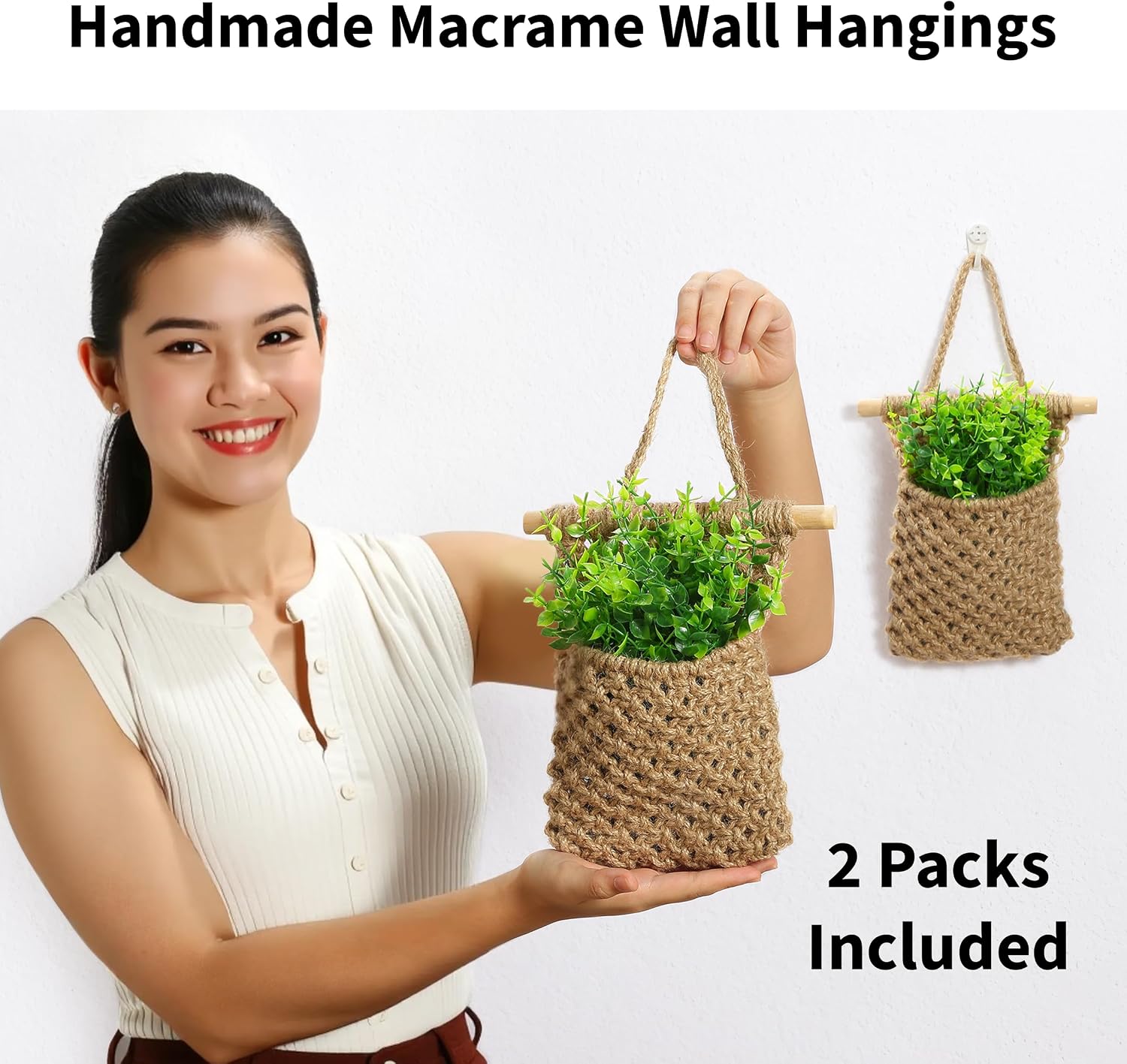 Macrame Plant Hanger / Jute