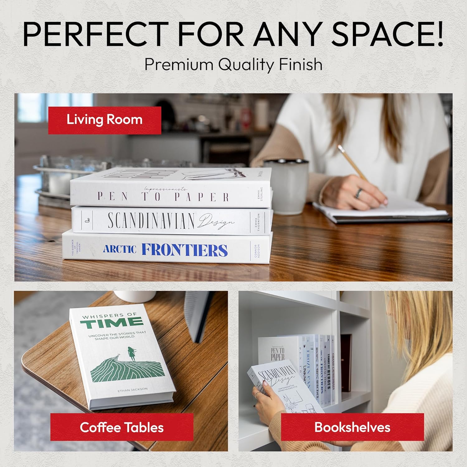 10 Book Set / White / 10 Books