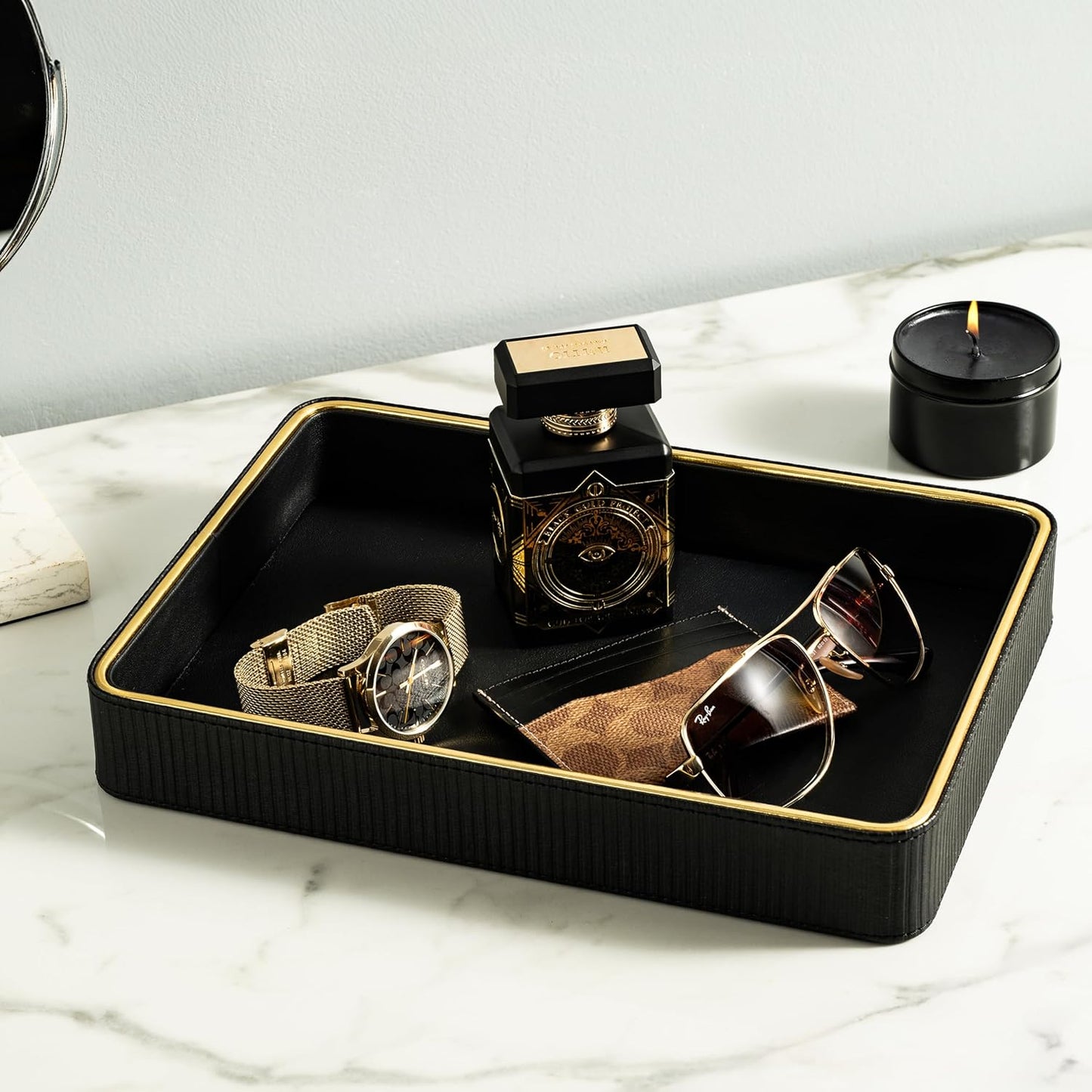 Key Basket EDC Tray / Gray / 8 x 8 x 1.8