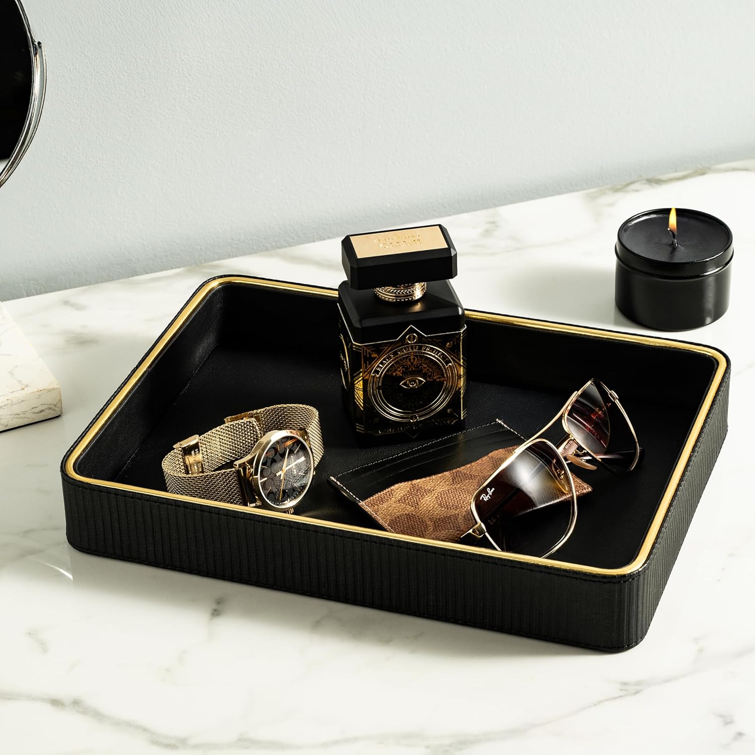 Key Basket EDC Tray / Gray / 8 x 8 x 1.8