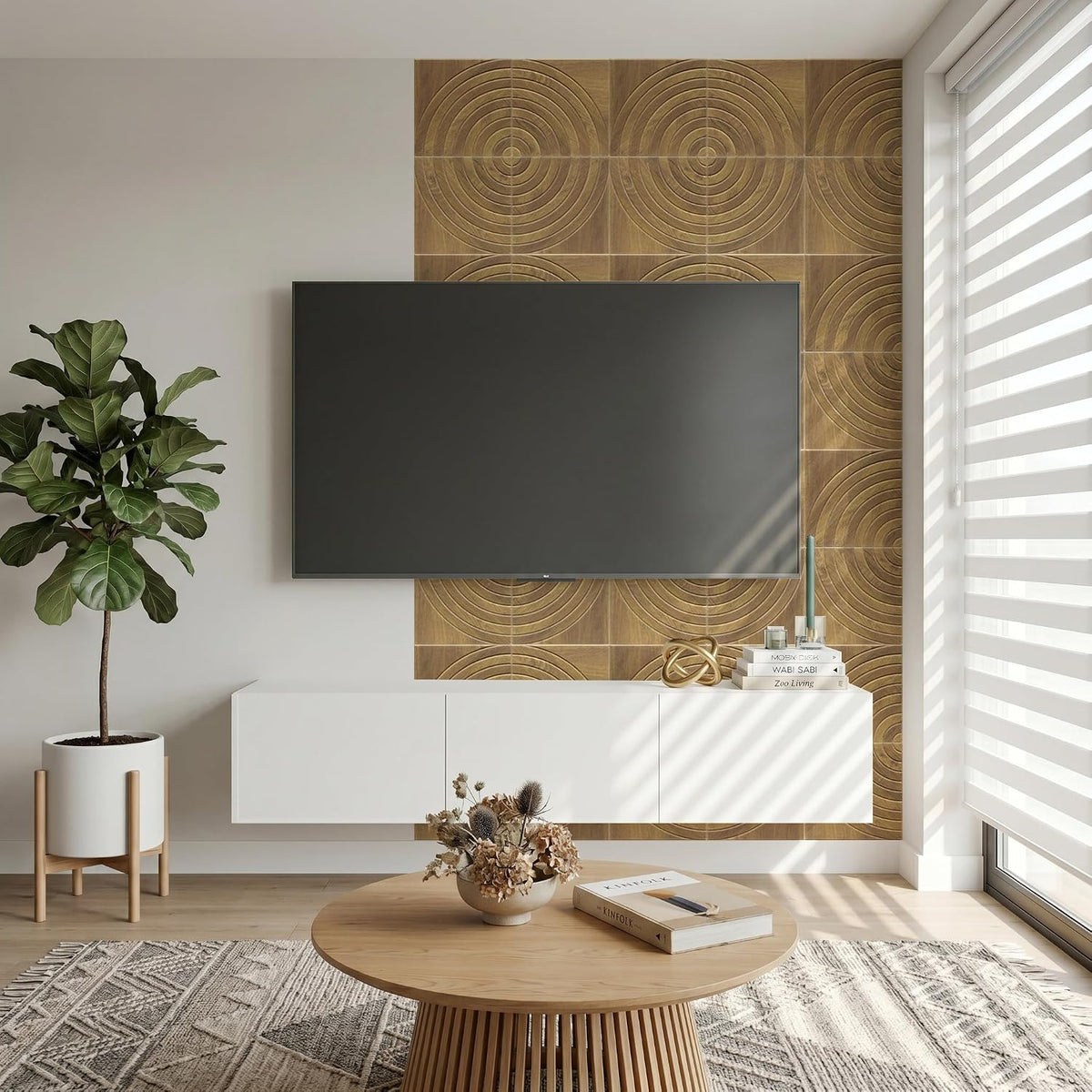 16-Pack Acoustic Wall Panels, 11.8" x 11.8" PET High Density Target-Look Soundproof & Noise Cancelling Felt with 96