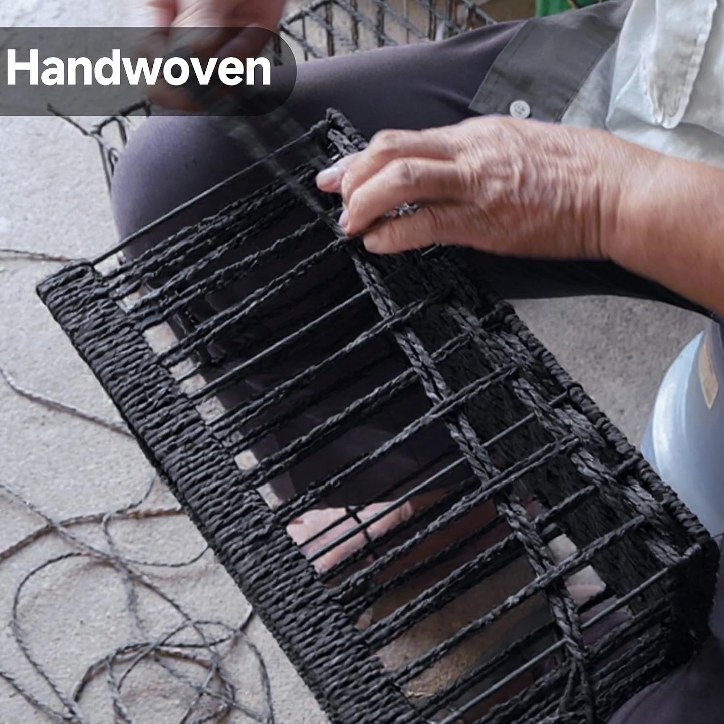 Toilet Paper Baskets / Black