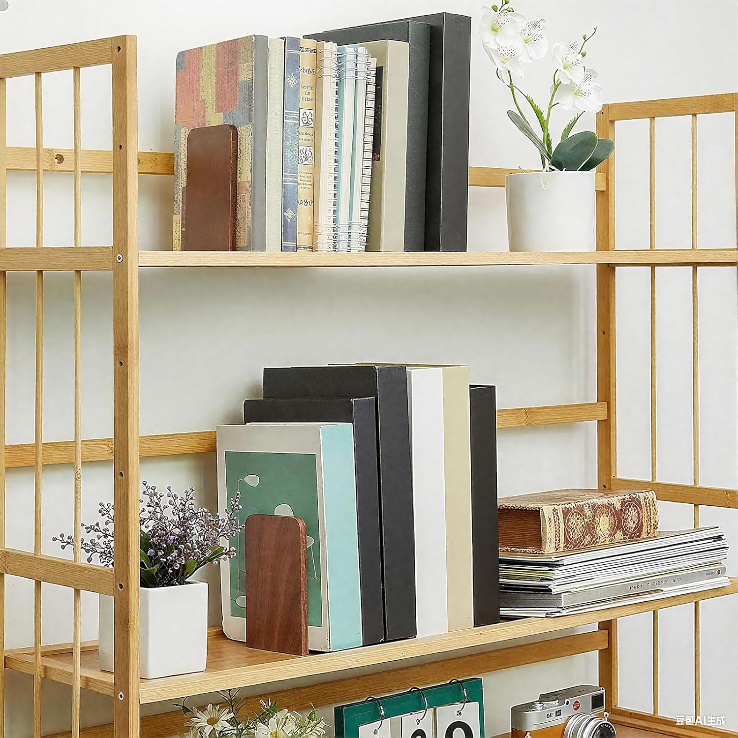 Walnut Wood Book Holders