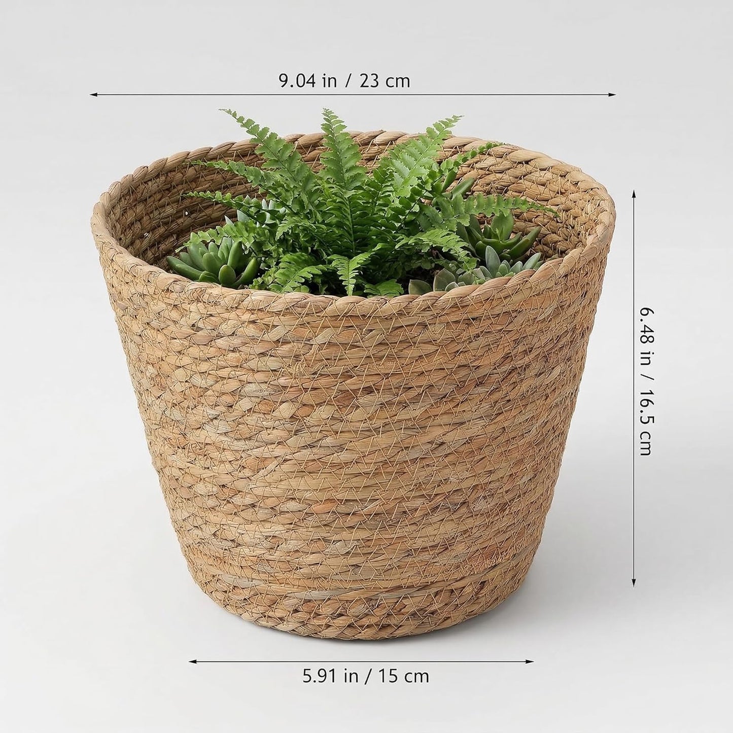 Woven Plant Baskets / Set of 2
