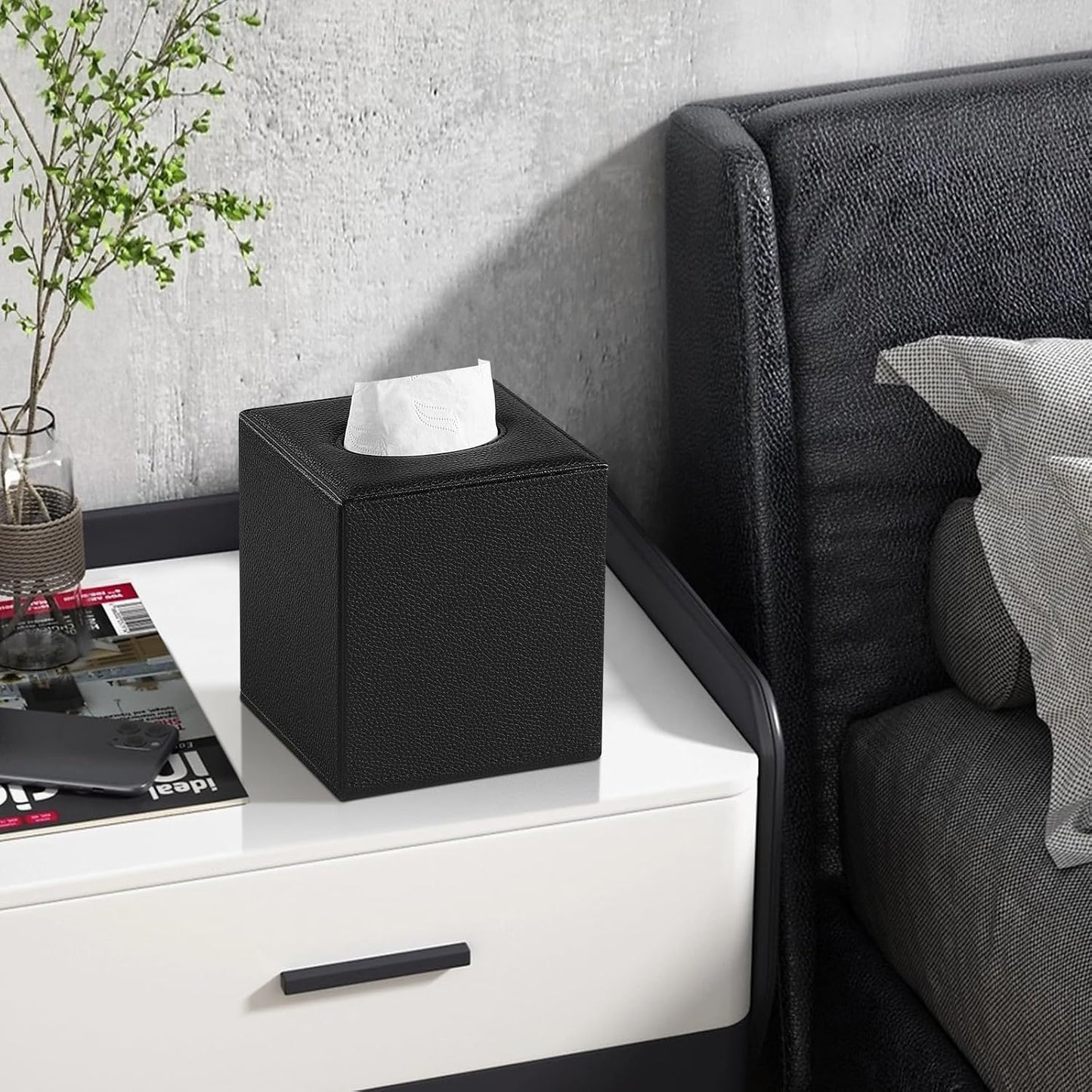 Decorative Tissue Holder / Black
