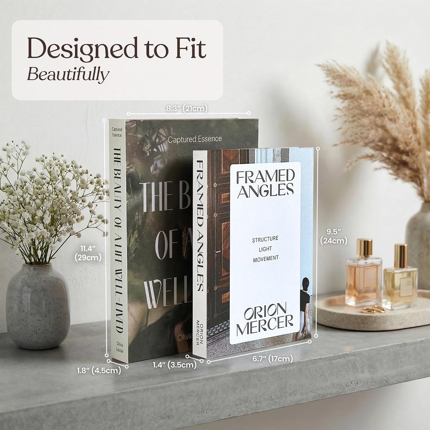 Coffee Table Decor Faux Books for Decoration / Photography & Lifestyle