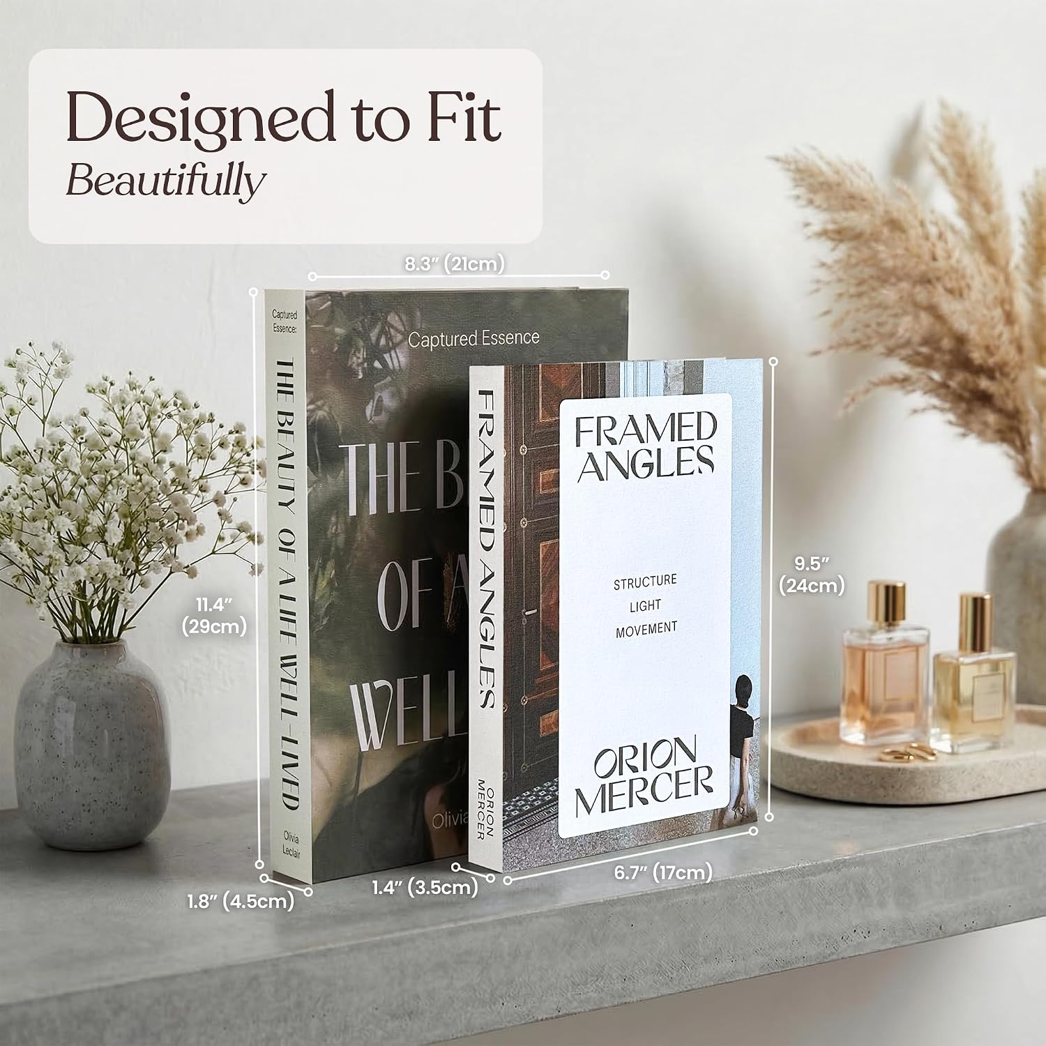 Coffee Table Decor Faux Books for Decoration / Photography & Lifestyle
