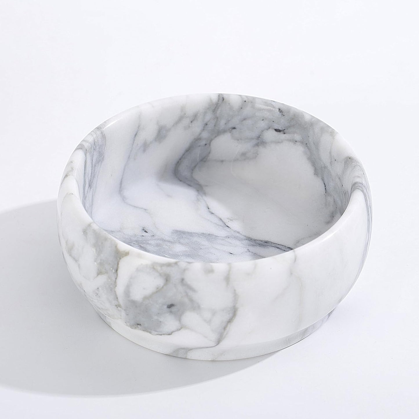 Coffee Tables Centerpiece / White Marble / 4.72 Inch