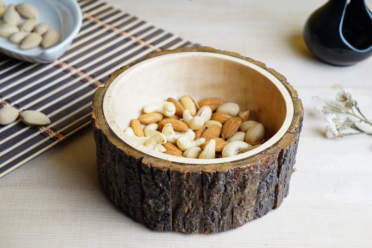 Wood Potpourri Bowl / Set of 6