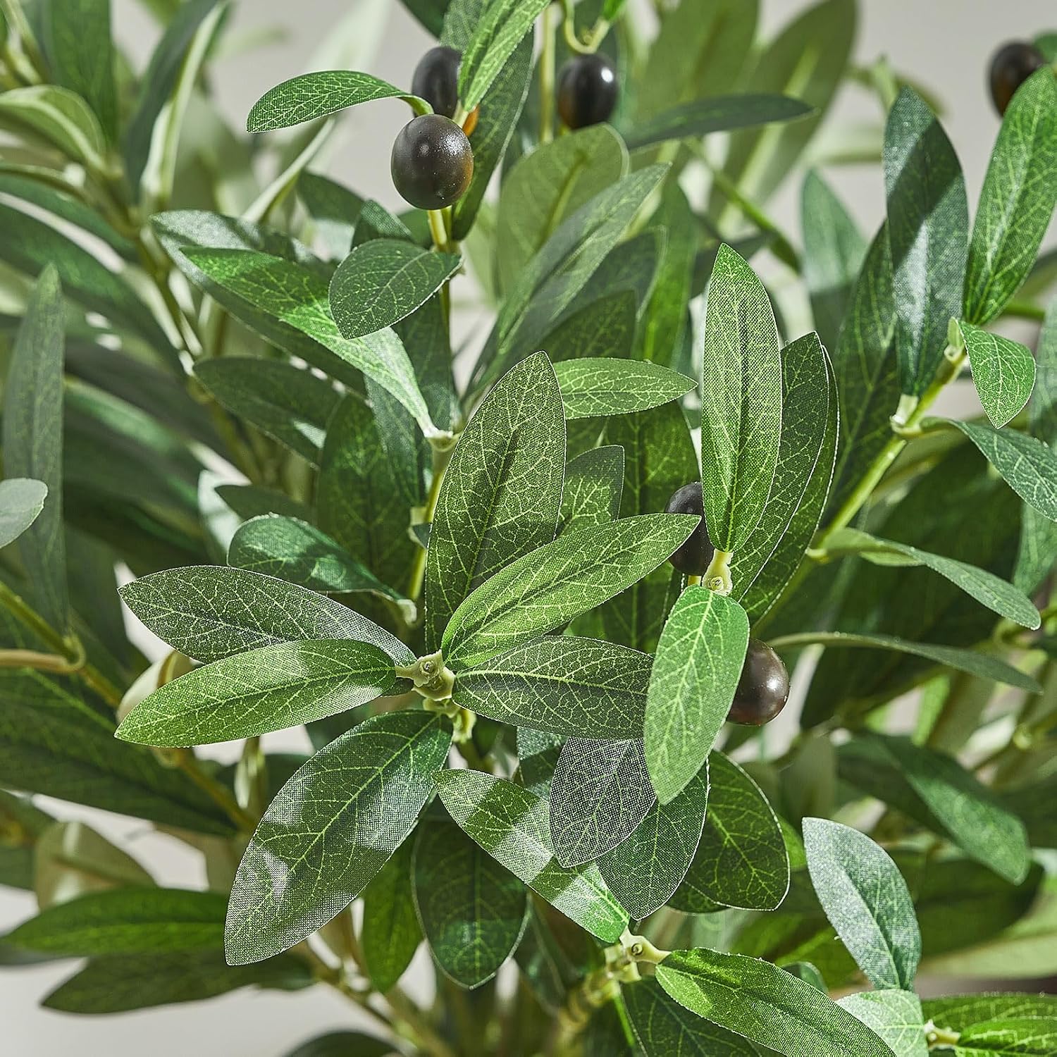 Olive Tree Branches Greenery Stems Artificial Plants Faux Olive Branch / Green / 18 Inch / Set of 18