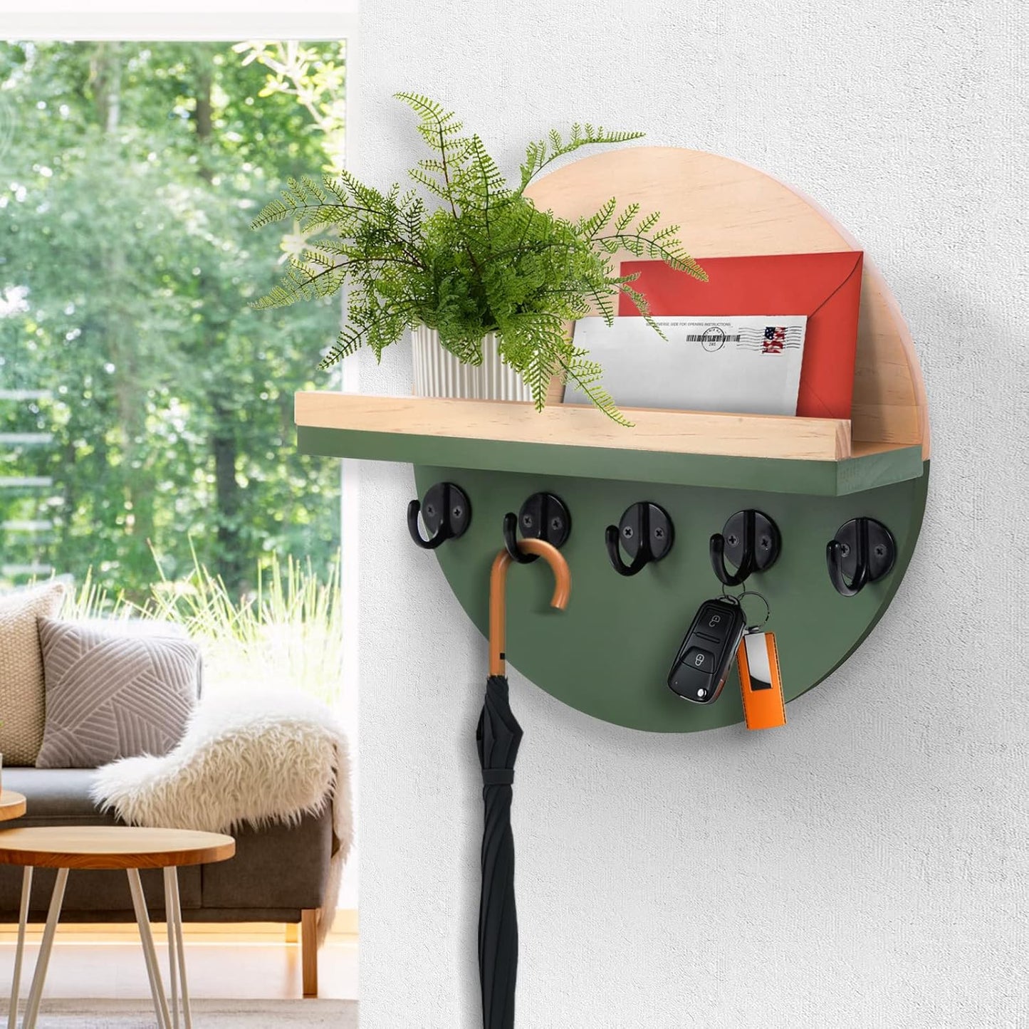 Key and Mail Holder