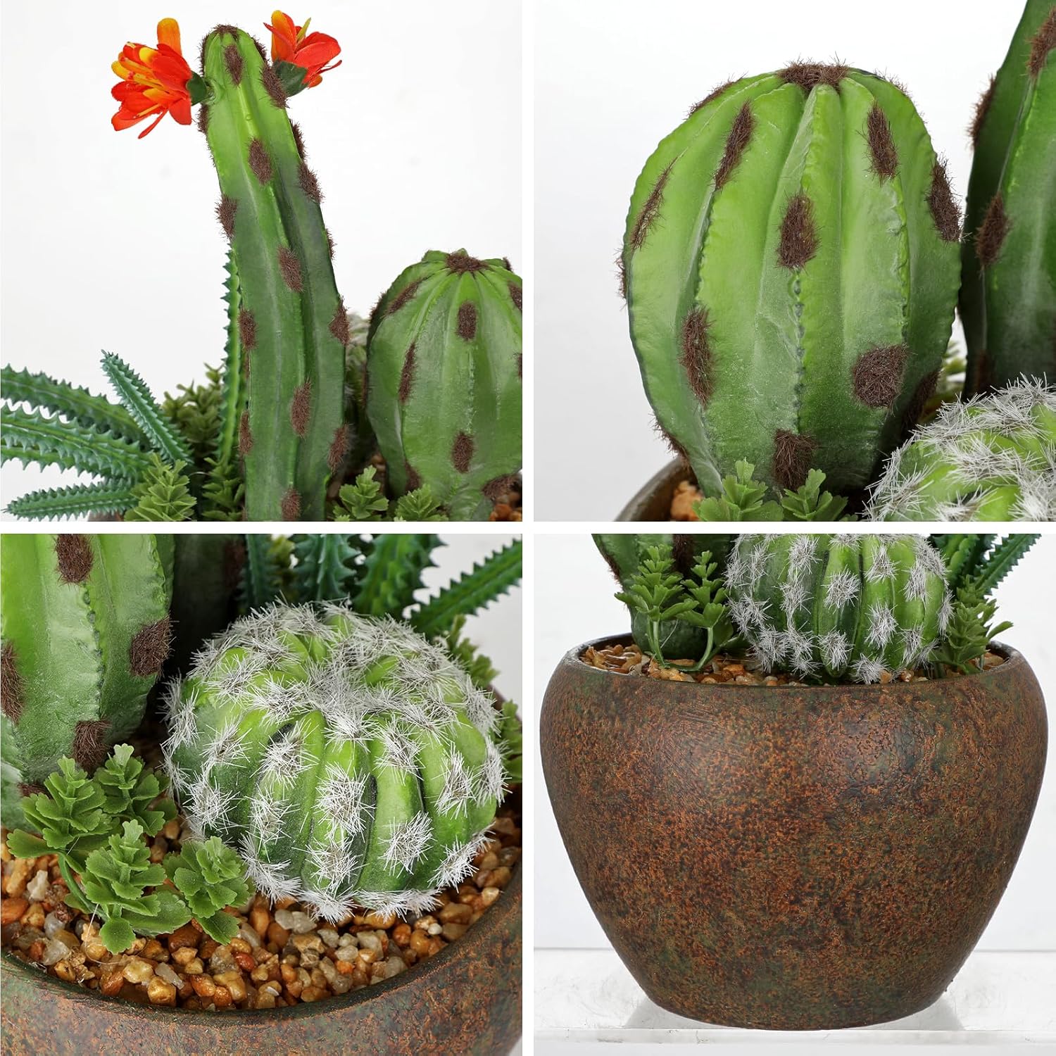 Assorted Artificial Cactus Plants Indoor