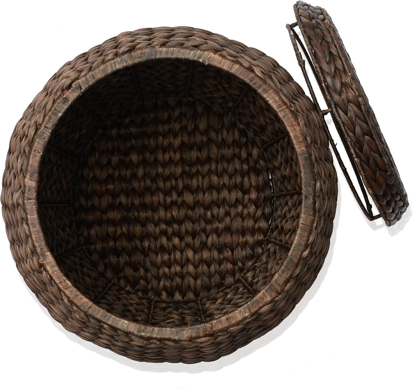 Round Storage Basket / Espresso / Brown
