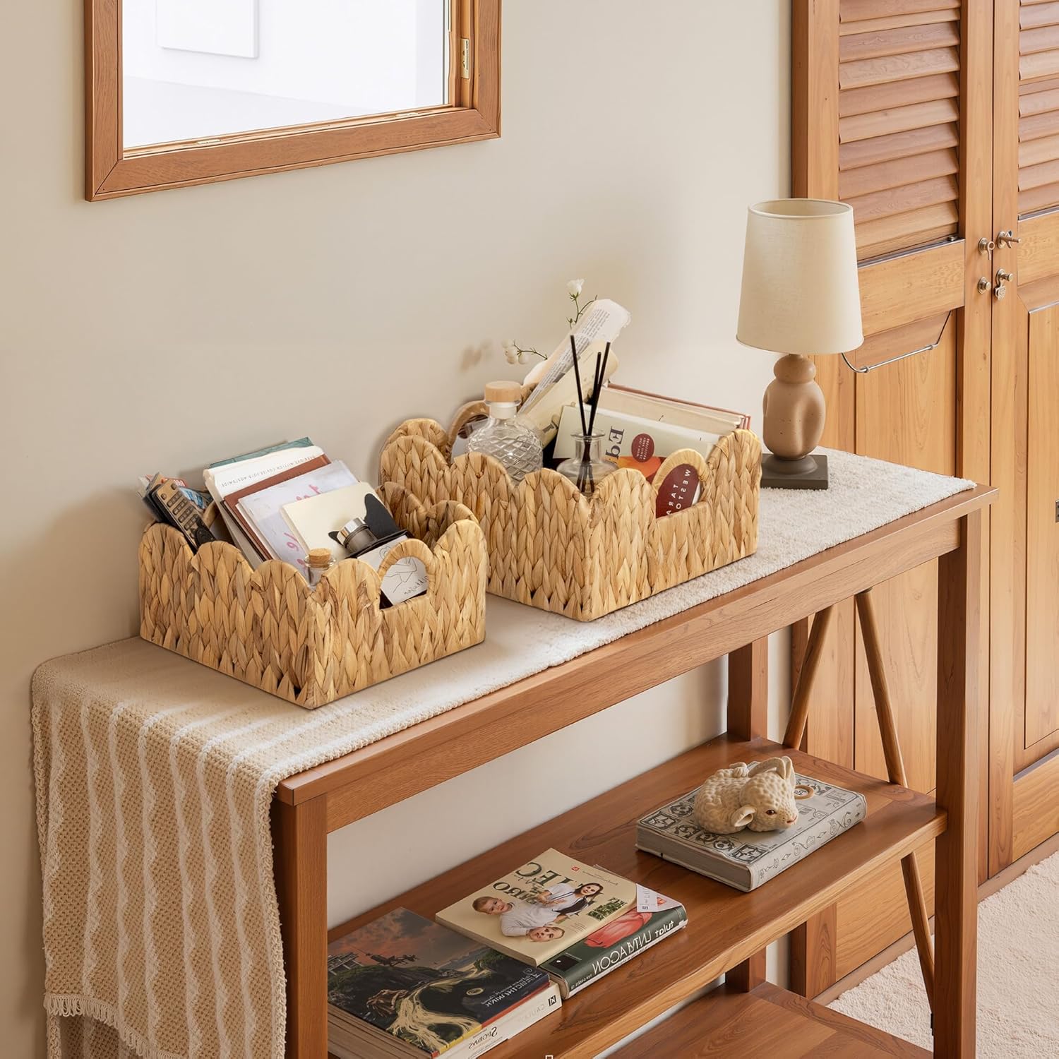 Wicker Storage Basket / Natural