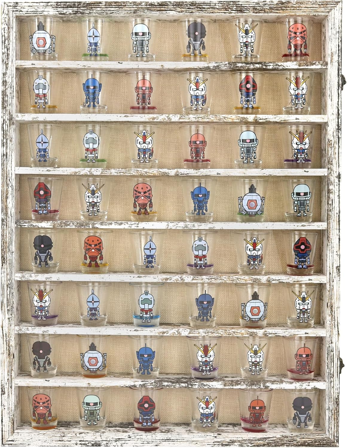 FramePro Shadow Box Frame Display Case 18x24 with Removable Shelves, Deep Memory Box Trinket Knick Knack Shelf Cabinet
