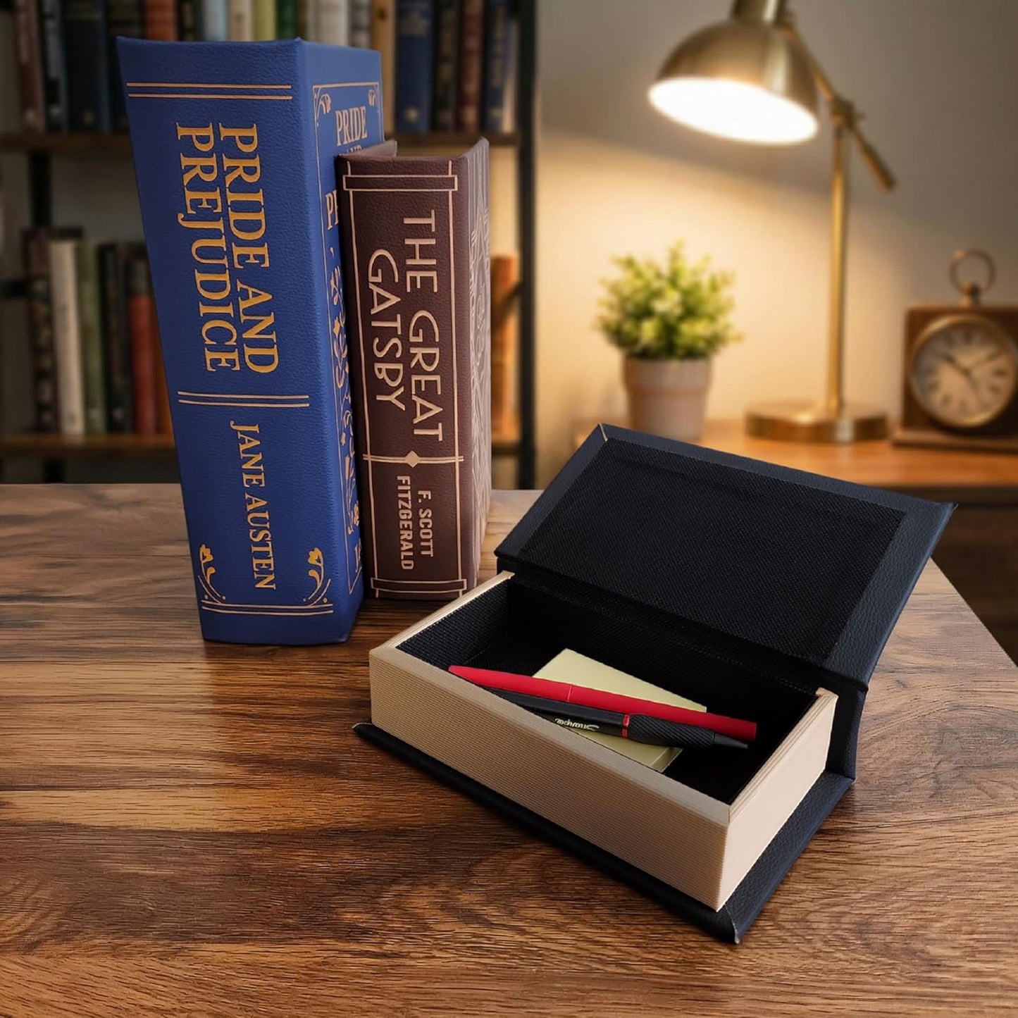 Faux Book Decor Storage / Set of 3