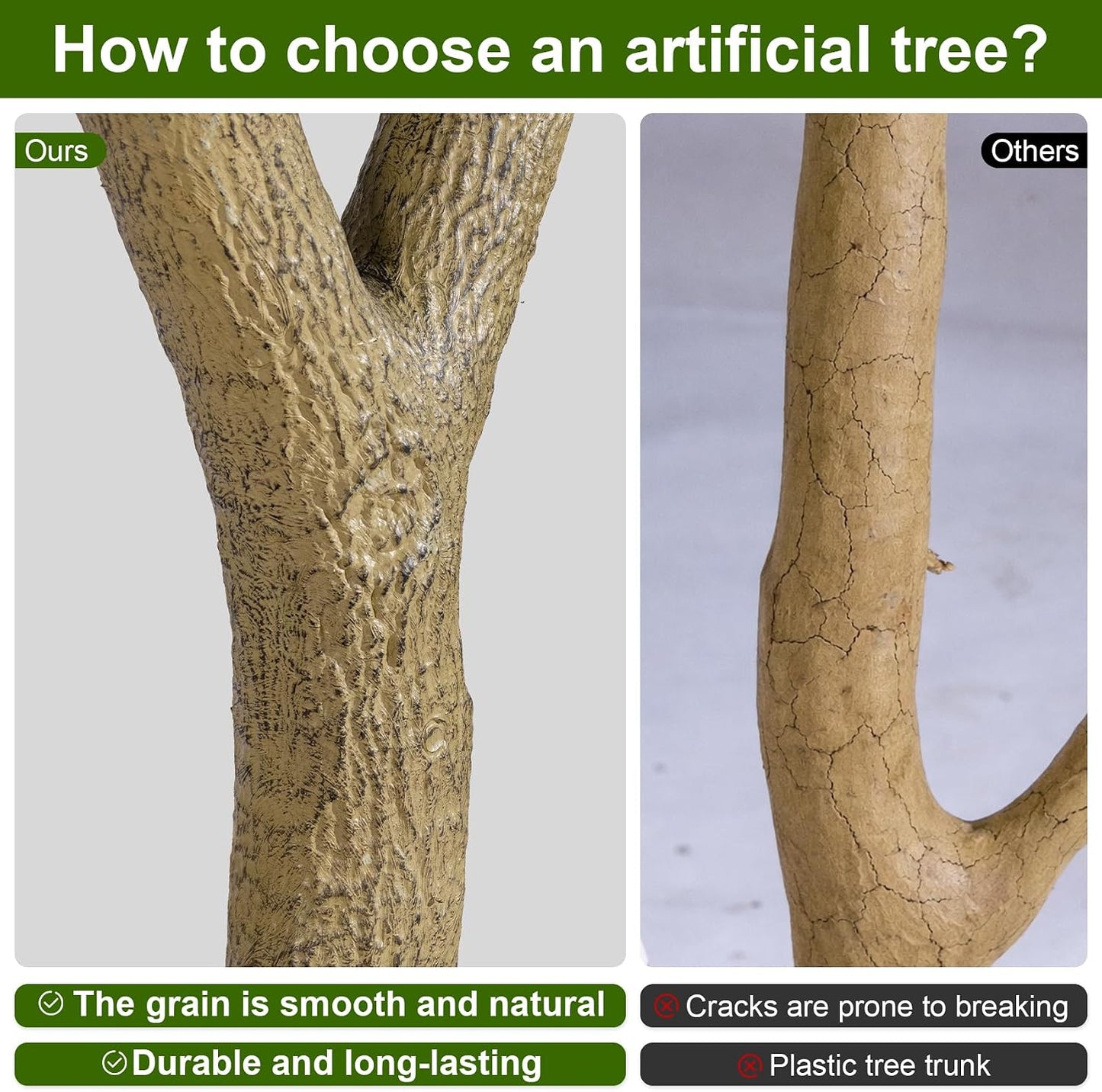 Large Faux Olive Tree Tall Artificial Trees / 7ft