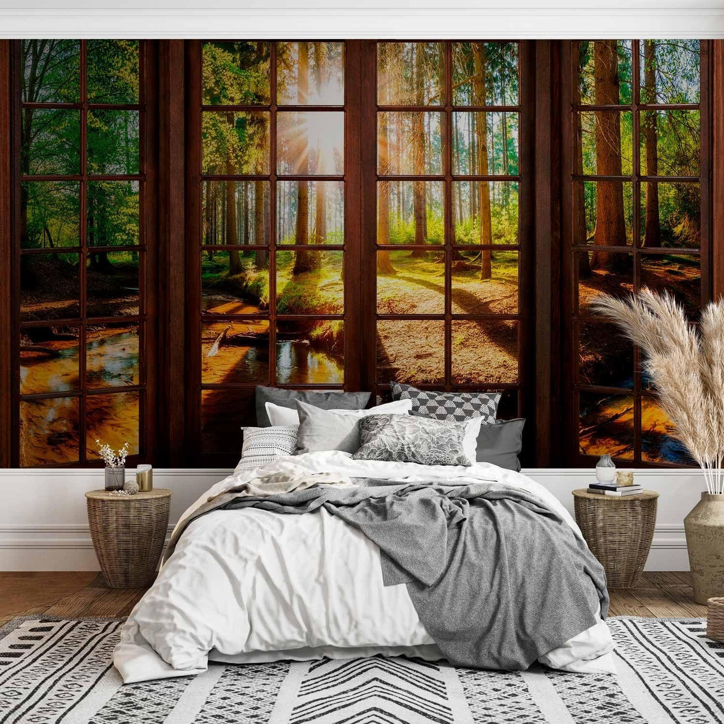 XXL Peel and Stick Self-Adhesive Wallpaper Removable / 135"wx101"h Self-adhesive / #01 / 135 x 101